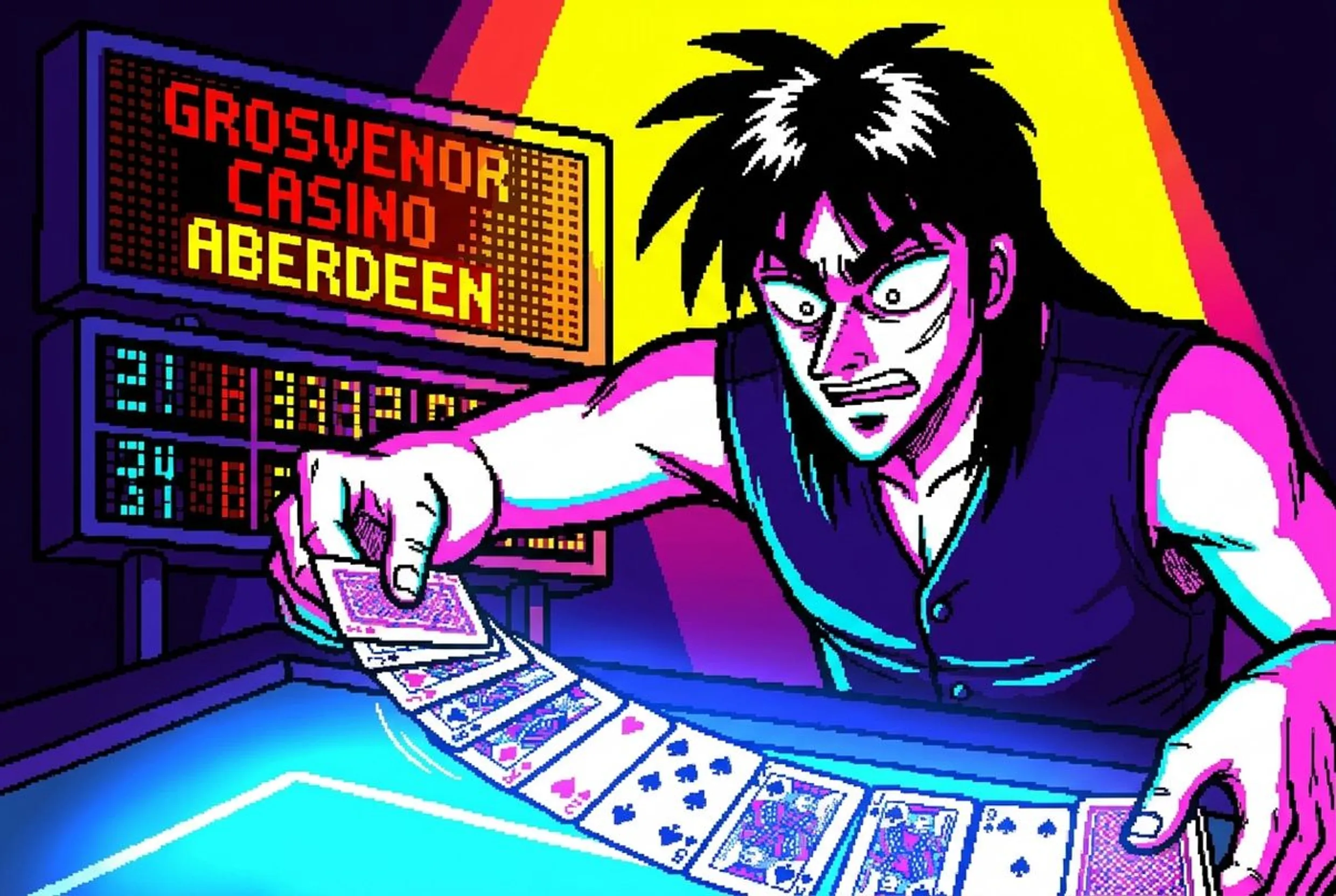 Live dealer spellen online spelen: Grosvenor Casino Aberdeen